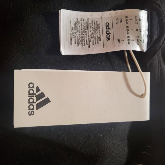 ADIDAS Set 2 piecesActive Jacket 3 Striped women Black XL/ADIDAS black hat women - Picture 5 of 5